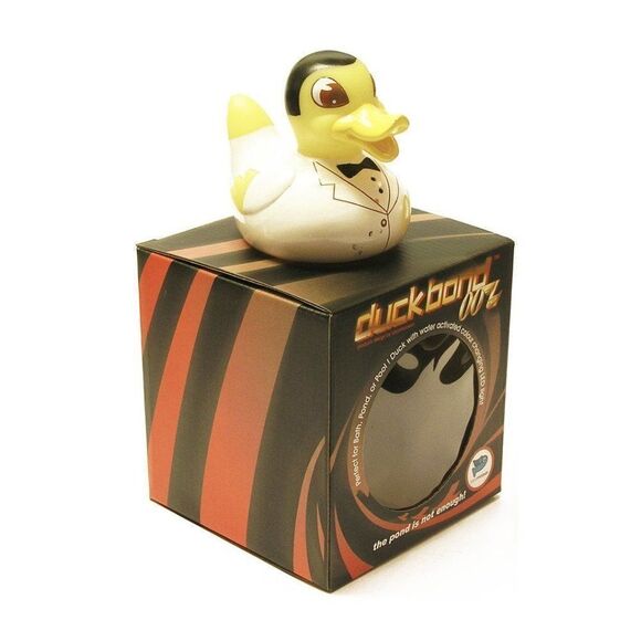 DUCK BOND - 'GLOW IN THE DUCK' RUBBER DUCKY - Picture 1 of 1